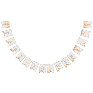 Bear Baby shower Buntin drapeaux