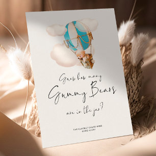 Bear Baby shower Game - Combien D'Ours Gummy Bears