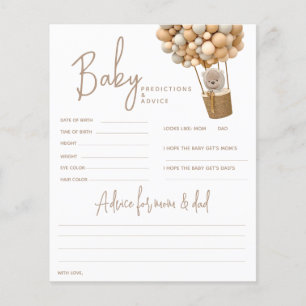 Bear Balloons Moderne Genre Neutra Douche Jeu