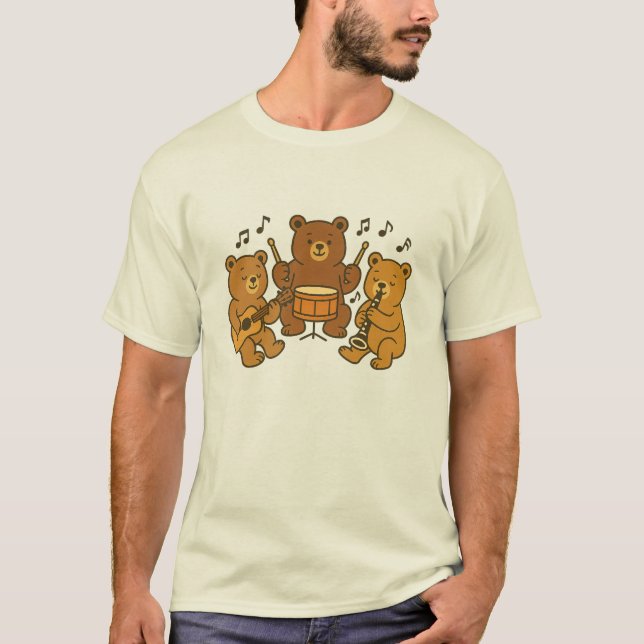 “Bear Band” T-Shirt (Devant)