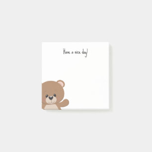 Bear Bonne journée Sticky Notes Post-it®