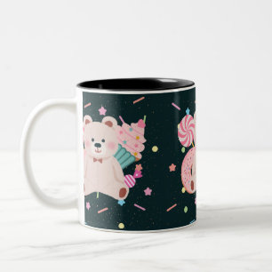 Bear café mug