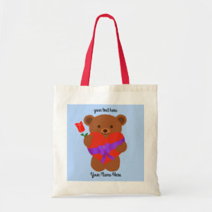 Bear en peluche mignonne #1 Sac fourre-tout