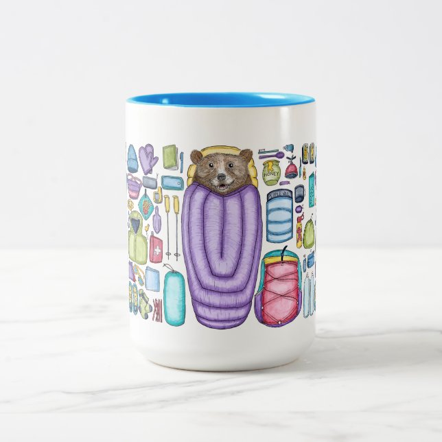 Bear Gear Spread Backpacker Mug (Centre)