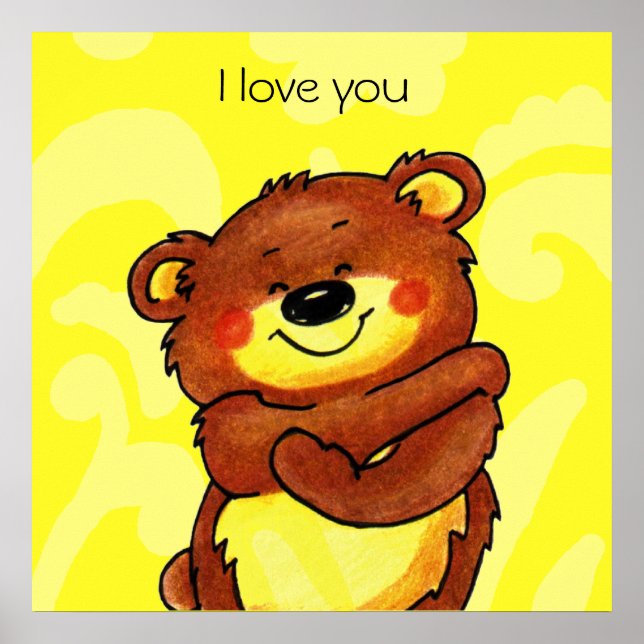 bear hug poster (Devant)