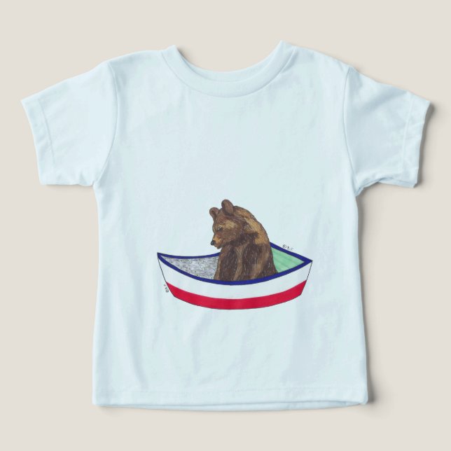 BEAR IN A BOAT (Design Recto)