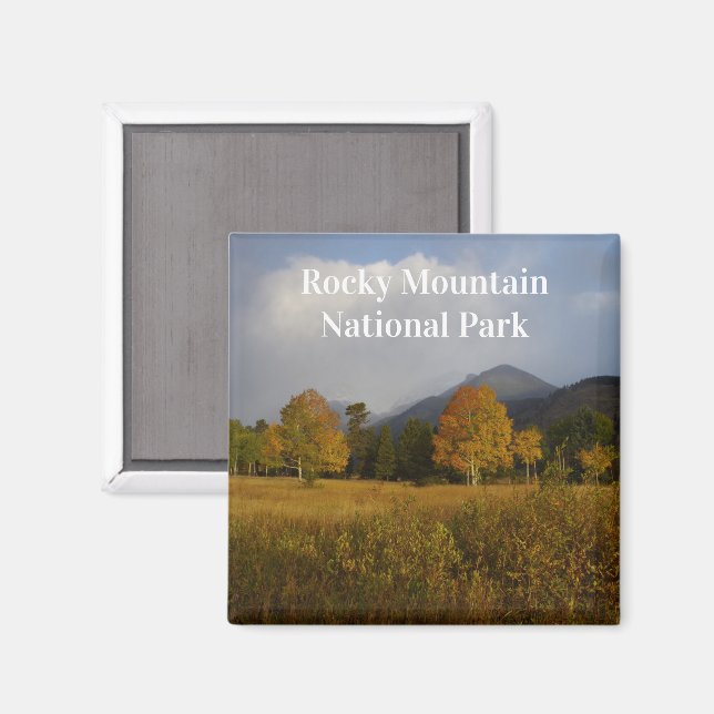 Bear Lake Road Rocky Mountain National Park Magnet (Recto/Verso)