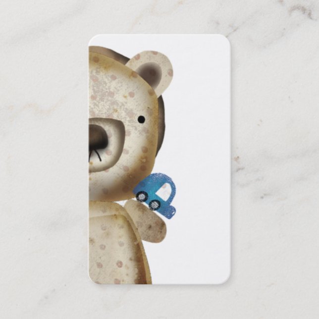 BEAR Mega Kawaii Cartes de visite (Devant)