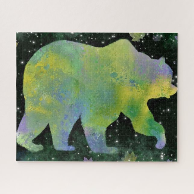 Bear Night Jigsaw Puzzle - Peinture (Horizontal)