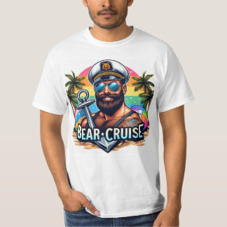 BearCruise Sailor Tshirt Blanc