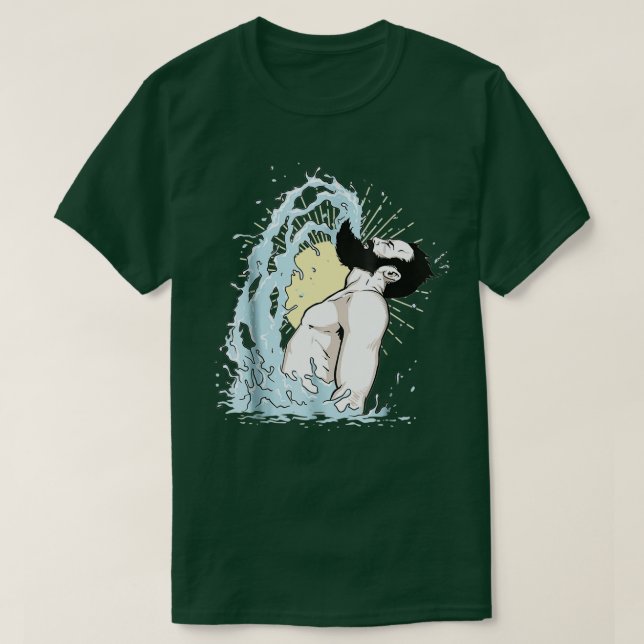 Beard Flip Funny Men Tshirt (Design devant)