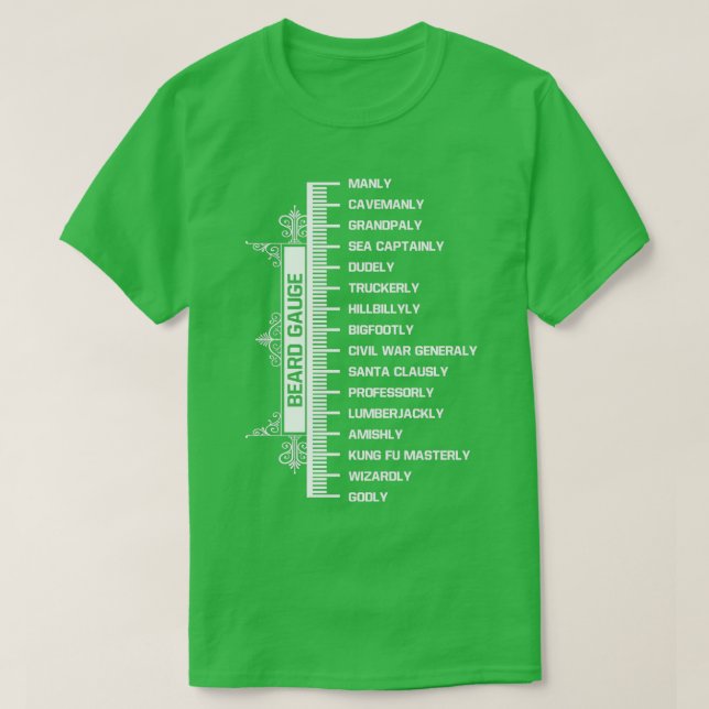 BEARD GAGE Classic TShirt (Design devant)