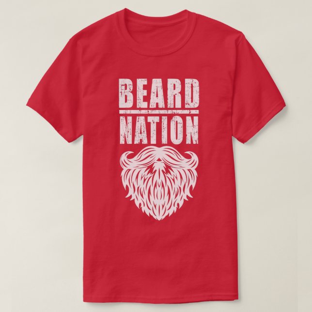 Beard nation Classic TShirt (Design devant)