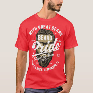 Beard Pride Respectez La Beard Classic TShirt