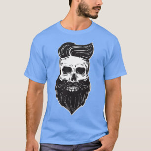 Beardadelphia Skull Beard Papa Classic TShirt