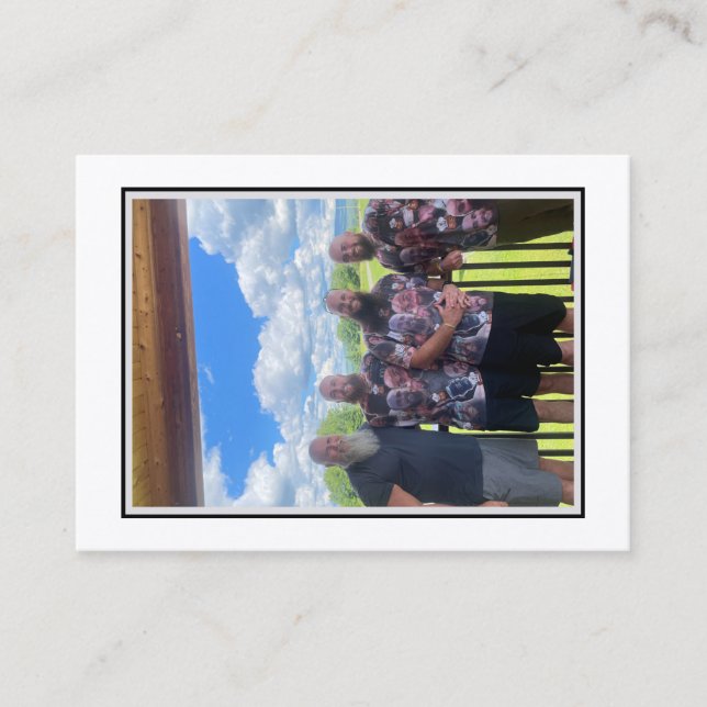 Beared Baker Banter Cartes de Trading : Papa Beard (Devant)