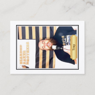 Beared Baker Banter Cartes de trading : Trey Sing