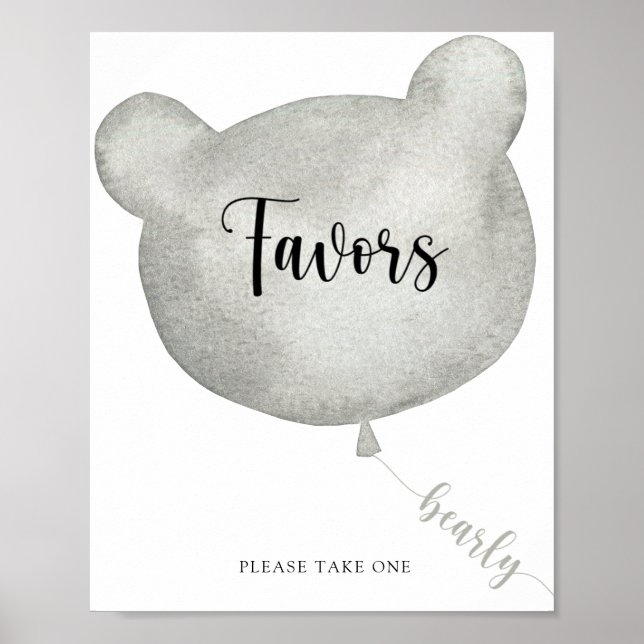 Bearly est en route \  Affiche de Favors (Devant)
