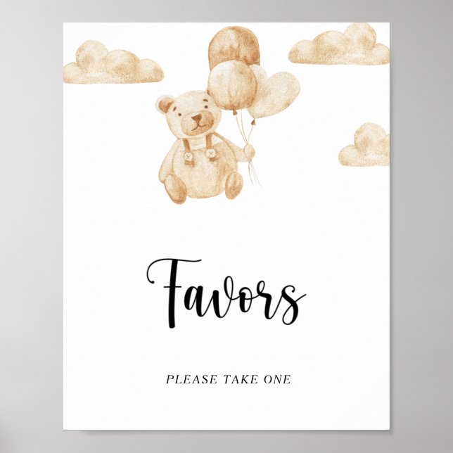 Bearly est en route \  Affiche de Favors (Devant)