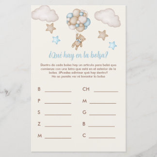 Bears and Blue Balloons Game Qu'y a-t-il dans le s