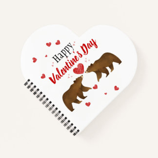 Bears & Hearts Saint Valentin Carnet