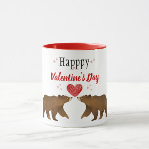 Bears & Hearts Valentine's Day Mug