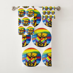 Bears Love Couple LGBT Arc-en-ciel