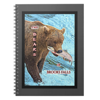 Bears of Brooks Falls Carnet vierge