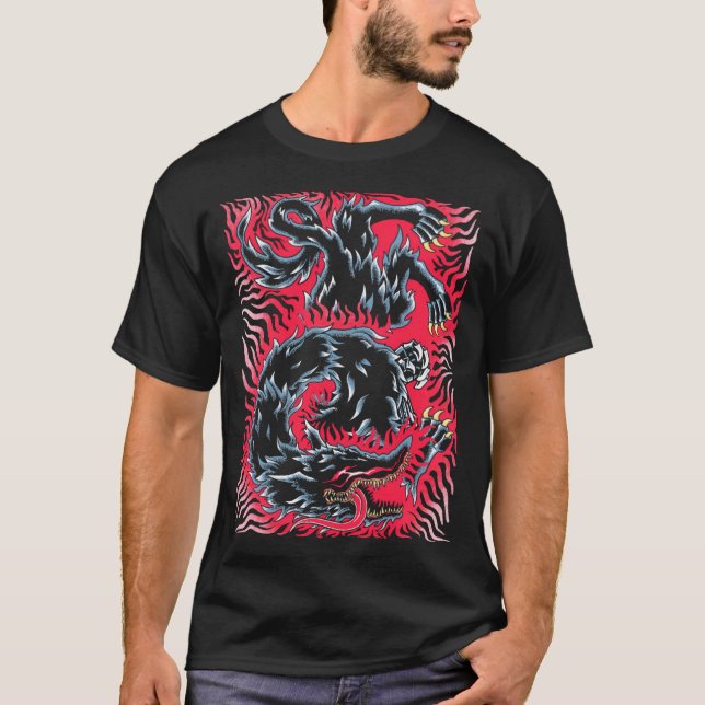 Beast Of Darkness Metal Essential T-Shirt (Devant)