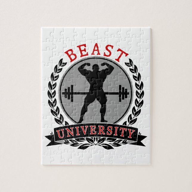 Beast University Bodybuilding 8x10 Puzzle (Vertical)