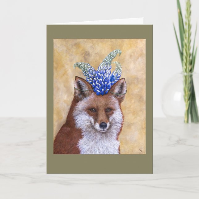 Béatrice la carte renard (Devant)