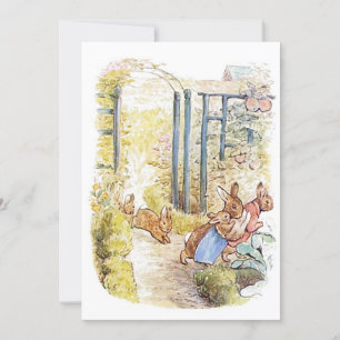 Beatrix Potter Invitation de fête d'anniversaire