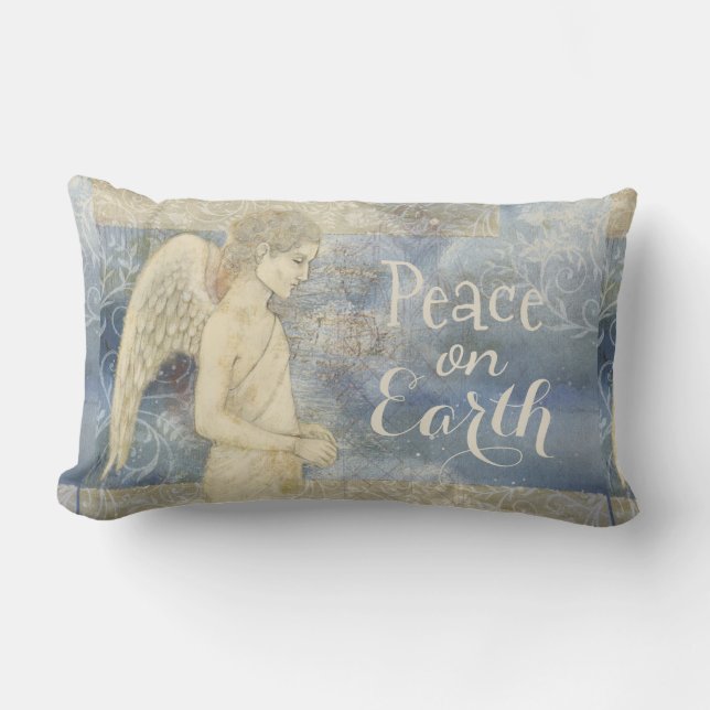 Beau Ange Gardien Doux Blues, Coussin (Recto)