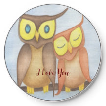 Beau Aquarelle Chouette Amateurs