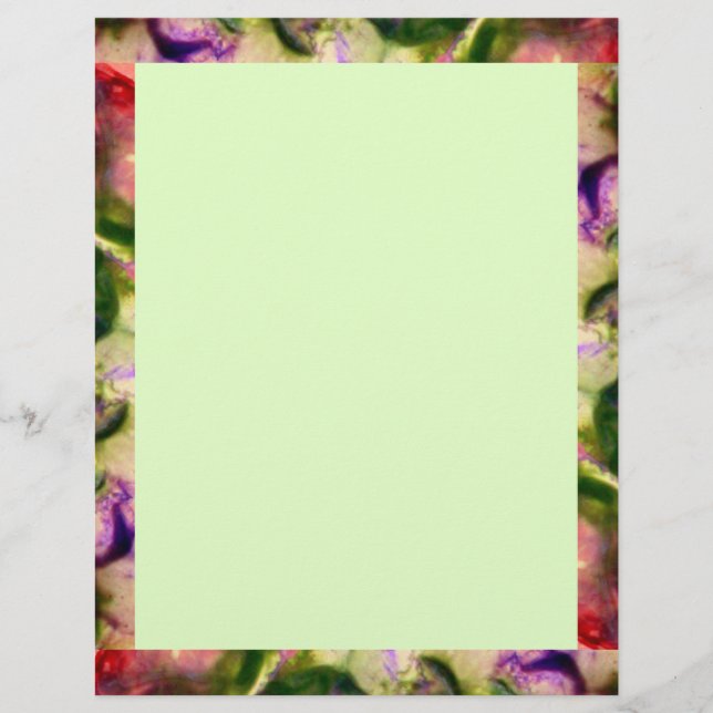 Beau Art Nature Vert Violet  (Devant)