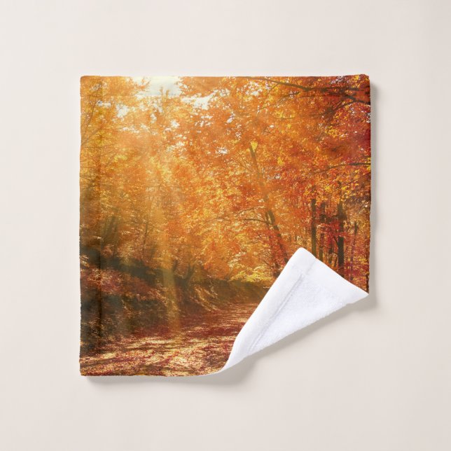 Beau automne (Gant de toilette)