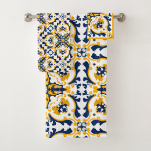 💙 💛 Beau Azulejos bleu et jaune
