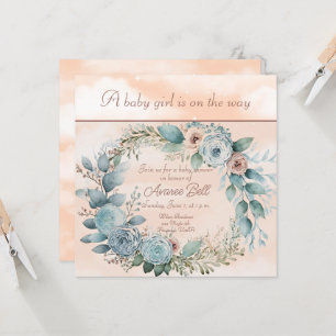 Beau Baby shower de fille