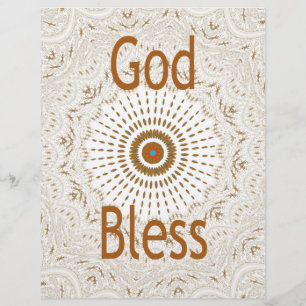 Beau Beige Extraordinaire Dieu Bless Texte géométr