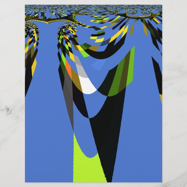 Beau Bleu Bleu Sans Seamless vectoriel adorable ar (Devant)