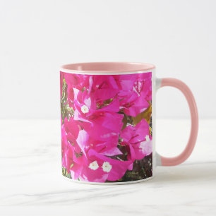 Beau Bougainvilliers roses Imprimer Café Mug