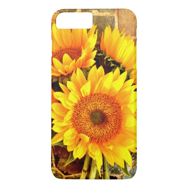 Beau bouquet de tournesol iPhone 7 Plus Coque (Dos)