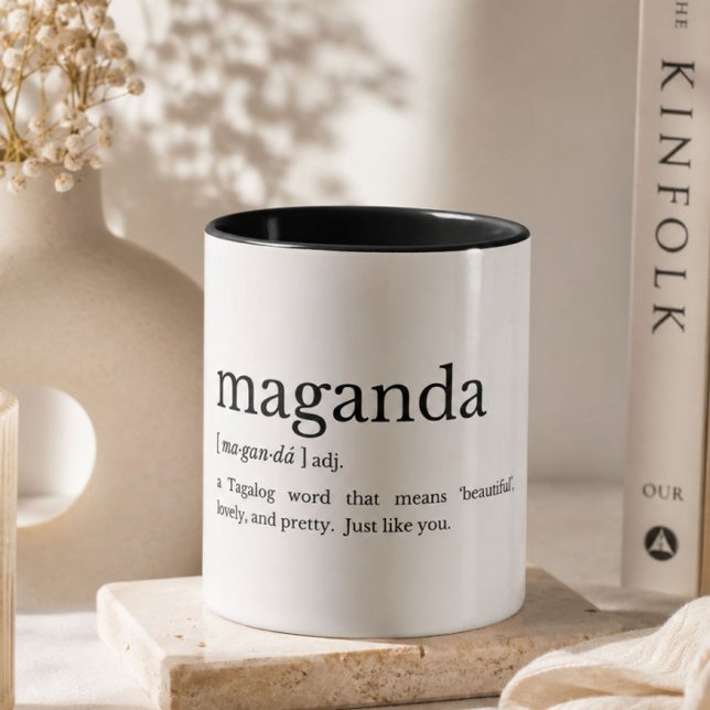 Beau Cadeau de Tasse Filipina Philippines (Filipina Gift Ideas, Filipino Mug, Philippines Mug, Maganda Definition Gift )