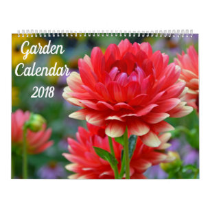 Beau calendrier de jardin
