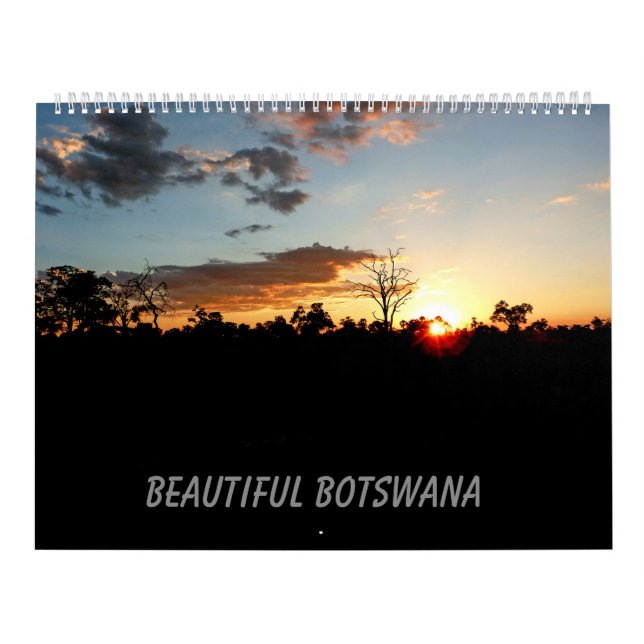 BEAU CALENDRIER DU BOTSWANA (Protection)