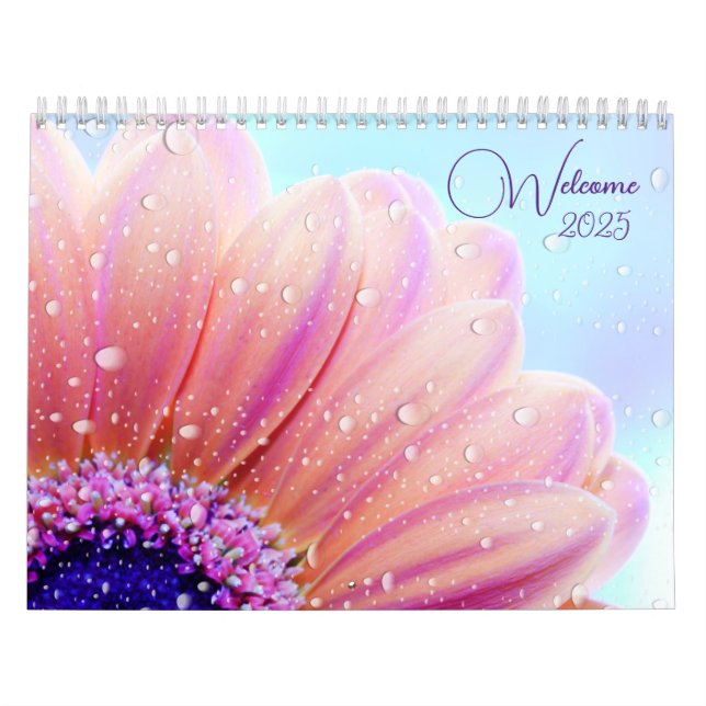 Beau calendrier floral (Protection)