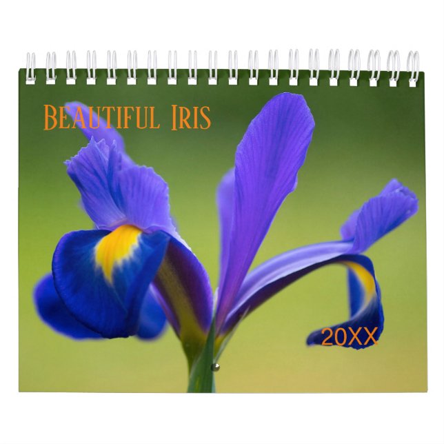 Beau calendrier photographique Iris (Protection)