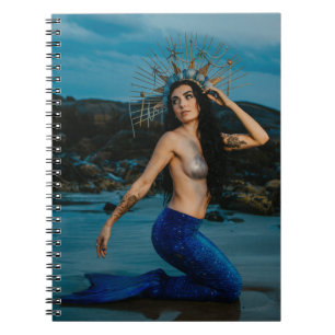 beau carnet de notes en spirale mermaid Livre de