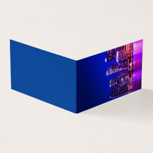 beau carte de visite pliant