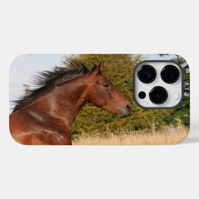 Beau cheval iPhone / coque ipad (Verso (horizontal))